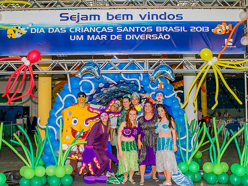 Festa das Crianças Santos Brasil